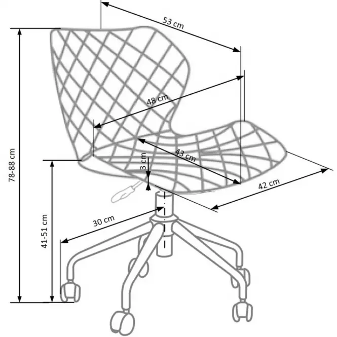 Irodai szék Matrix Fekete/Zöld