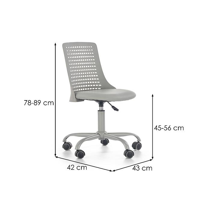 Irodai szék Pure szürke,2