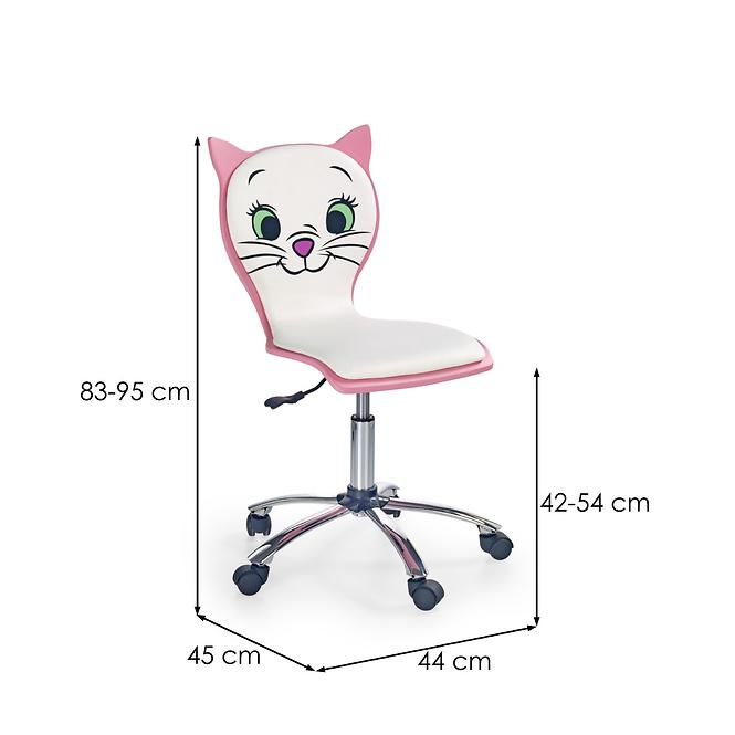 Irodai szék Kitty 2 Rózsaszín