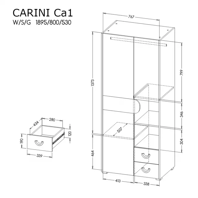 Fülke CA1 2D2S Carini