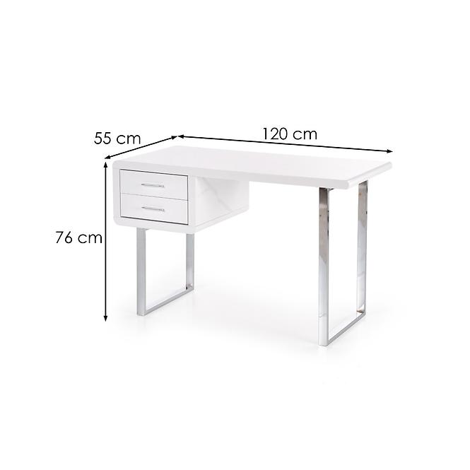 Iróasztal B-30 Fehér,5