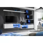 Nappali Bútor Switch Xxiv Fehér/Fekete