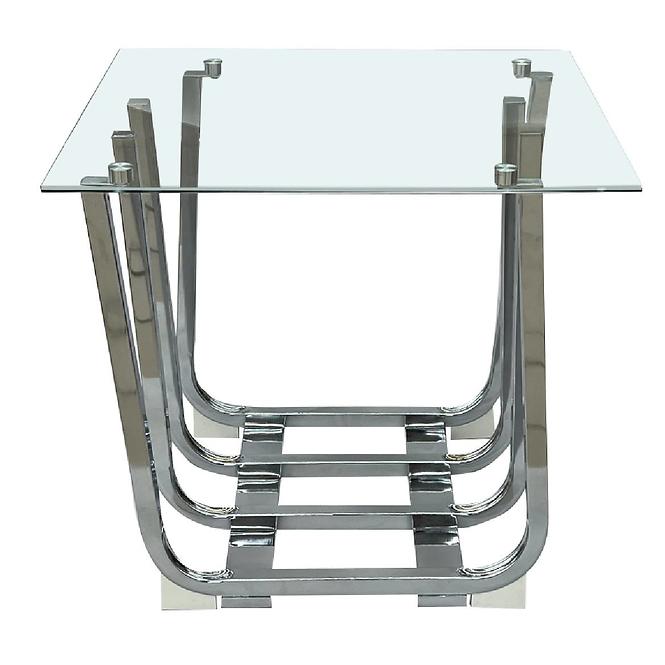 Dohányzóasztal CF60047-B TRANSP.. GLASS.,3