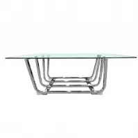 Dohányzóasztal CF60047-A TRANSP. GLASS.
