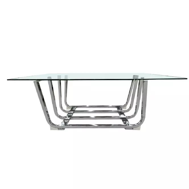 Dohányzóasztal CF60047-A TRANSP. GLASS.