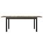Kinyitható asztal Gudrid  160,4/207x90,2cm tölgy flagstaff/fekete,5