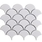 Mozaika 09364 Facheroptik White Mat 26/22