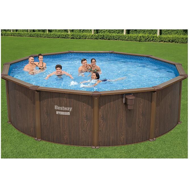 Fém medence Hydrium 4,9x1,3 m deszka 561CU,2