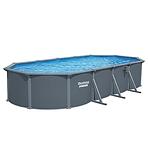 Fém medence Hydrium 7,3x3,6x1,3 m antracit 561CW