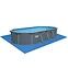 Fém medence Hydrium 7,3x3,6x1,3 m antracit 561CW,3