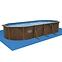 Fém medence Hydrium 7,3x3,6x1,3 m deszka 561CW,4