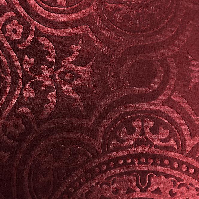 Függöny Orient karikákkal 135x180 bordó Merkury Home,2