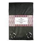 Függöny Chic karikákkal 135x250 sötét szürke Merkury Home