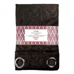 Sötétítő karikán Classic Velvet 135x250 barna Merkury Home