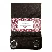 Sötétítő karikán Classic Velvet 135x250 barna Merkury Home