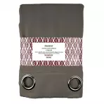 Függöny Present karikákkal 135x250 világos barna Merkury Home