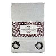 Függöny Odin karikákkal 135x250 fehér Merkury Home
