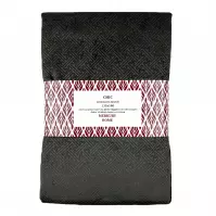 Függöny Chic ráncolószalagon135x180 sötét szürke Merkury Home