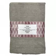 Függöny Pure ráncolószalagon 135x180 szürke Merkury Home