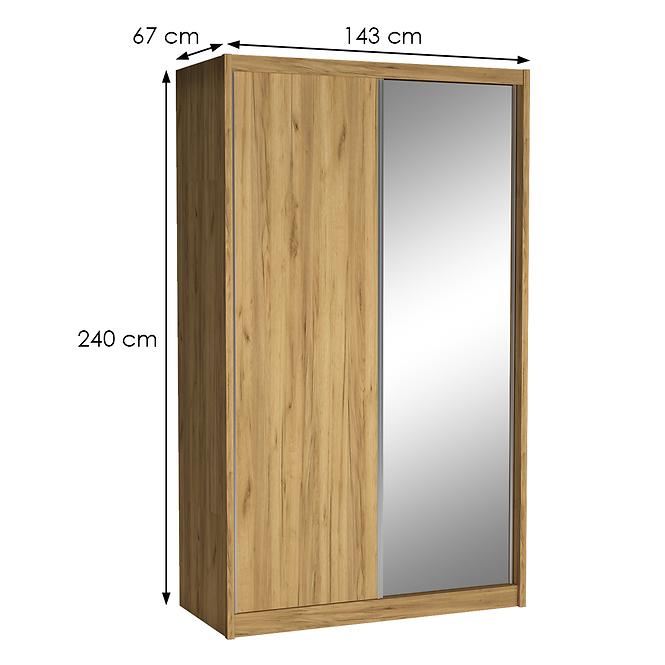 Szekrény Karol 146 Kraft aranysárga