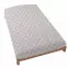 Lepedő elasztikus Classic pamut ekrü/világosszürke 220x200 + 25 Merkury Home,2
