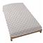 Lepedő elasztikus Classic pamut ekrü/világosszürke 90x200 + 25 Merkury Home,2