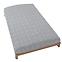 Lepedő elasztikus Orient pamut ekrü/indigo 220x200 + 25 Merkury Home,2