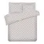 Ágynemű Classic pamut ekrü/világosszürke 160x200 + (2) 70x80 Merkury Home,2
