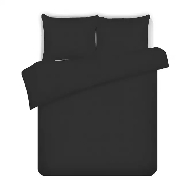 Ágynemű Mono pamut antracit 160x200 + (2) 70x80 Merkury Home