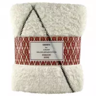 Pléd Sherpa 130x160 bézs Merkury Home
