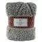 Pléd Sherpa 130x160 szürke Merkury Home