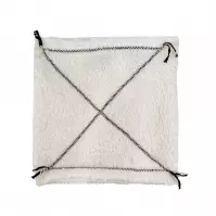 Párnahuzat Sherpa 45x45 ekrü Merkury Home