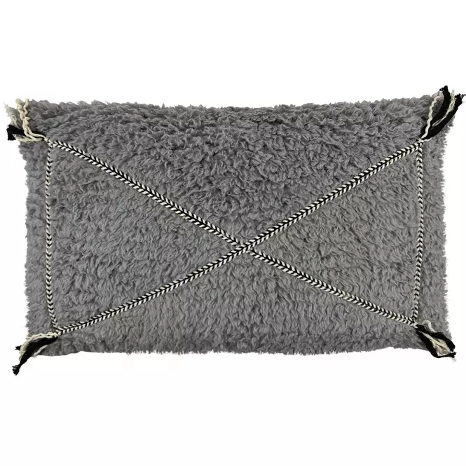 Párnahuzat Sherpa 30x50 szürke Merkury Home