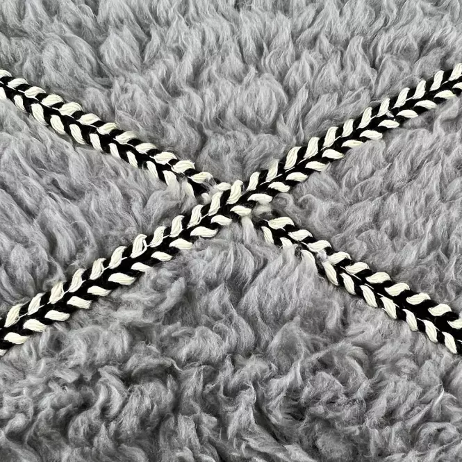 Párnahuzat Sherpa 30x50 szürke Merkury Home,5