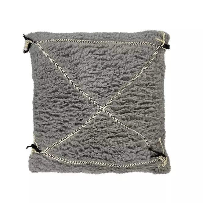Párnahuzat Sherpa 45x45 szürke Merkury Home