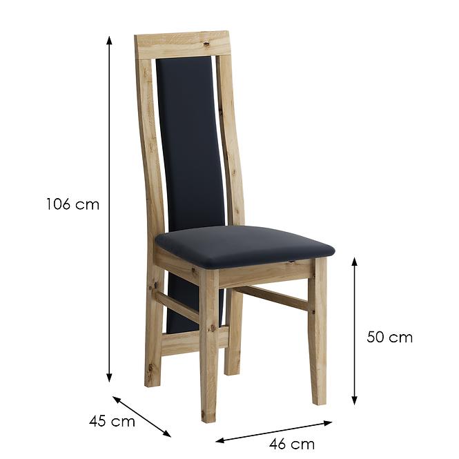 Szék Kr-05 tölgy csomós,2