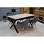 Asztal St-978 140x80+40 tölgy wotan,3