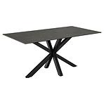 Asztal Kobi Fekete Ceramika 160x90 Asztal Kobi Fekete Ceramika 160x90