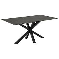 Asztal Kobi Fekete Ceramika 160x90