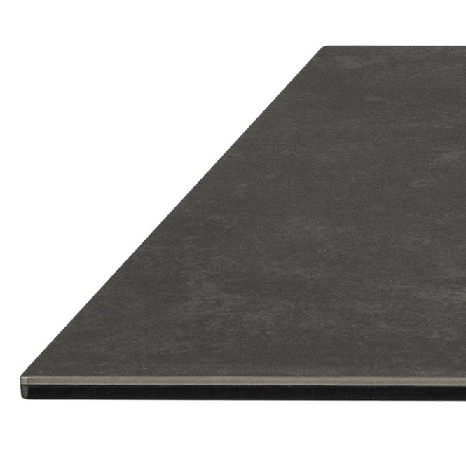 Asztal Kobi Fekete Ceramika 160x90