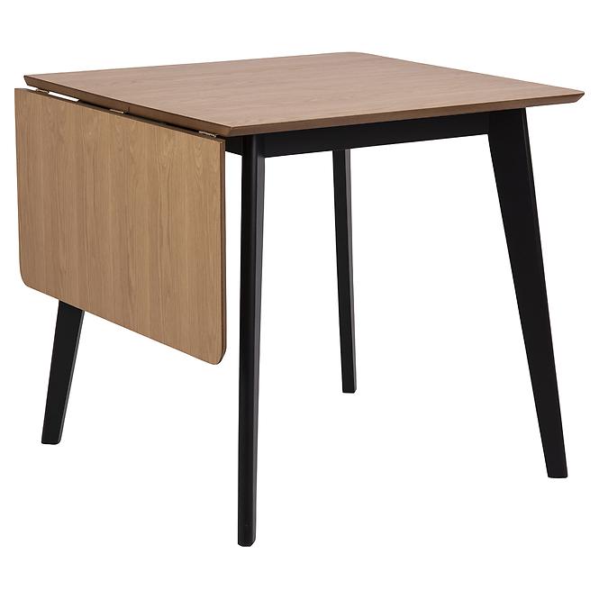 Összecsukható asztal Kobi 80/120x80cm összecsukható asztallap tölgyfa