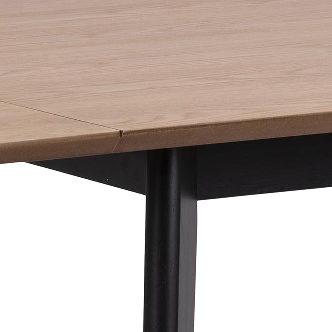 Összecsukható asztal Kobi 80/120x80cm összecsukható asztallap tölgyfa