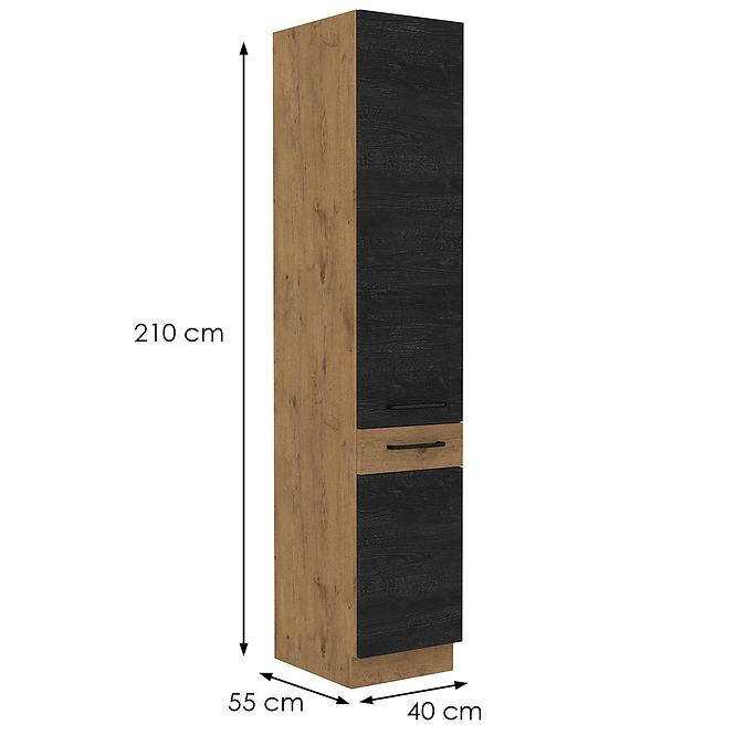 Konyhaszekrény VIGO Dark 40DK-210 2F