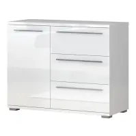 Komoód Piano K13/PN-70/KA-70 crystal white