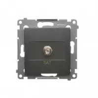 DASF1/48 SAT antenna aljzat antracit