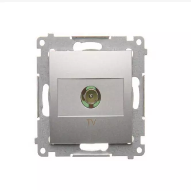 DAK1/43R-TV antenna aljzat ezüst matt