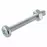 Horganyzott kerek fejű csavar M6X50mm