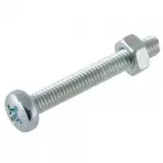 Horganyzott kerek fejű csavar M3X16mm