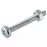 Horganyzott kerek fejű csavar M5X10mm