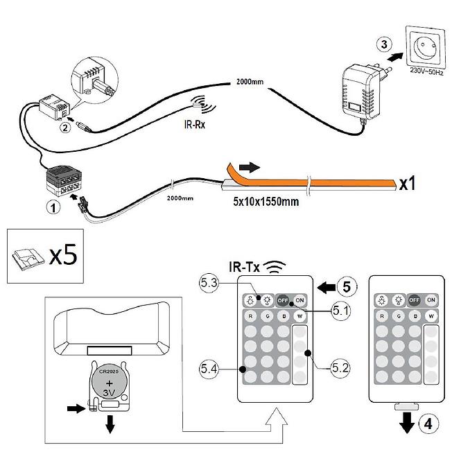 Led Matrx 1-4